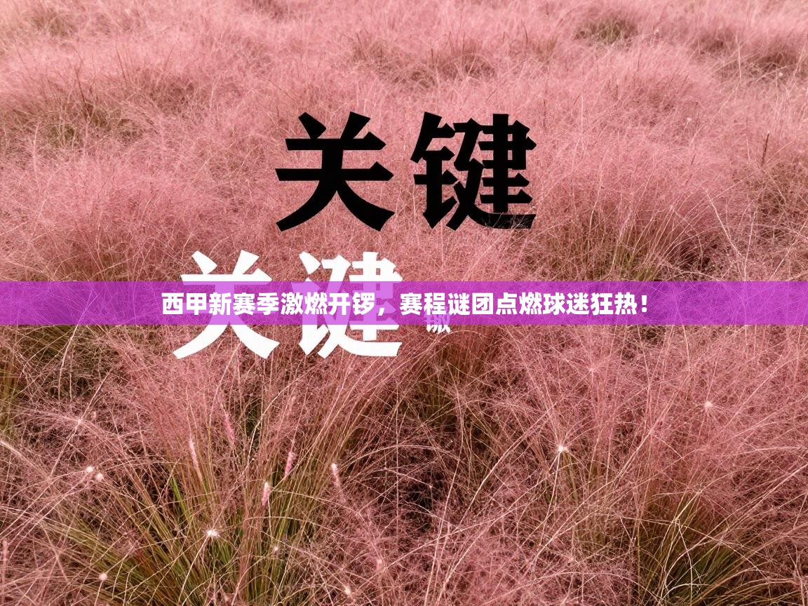 西甲新赛季激燃开锣,赛程谜团点燃球迷狂热! 第1张